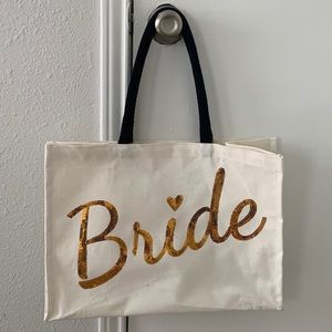 Bride tote bag